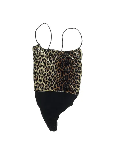 Pre-owned Nasty Gal Inc. Bodysuit In Black