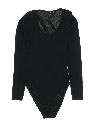 Pre-owned Nasty Gal Inc. Bodysuit In Black