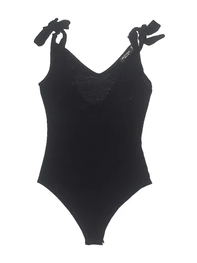 Pre-owned Nasty Gal Inc. Bodysuit In Black