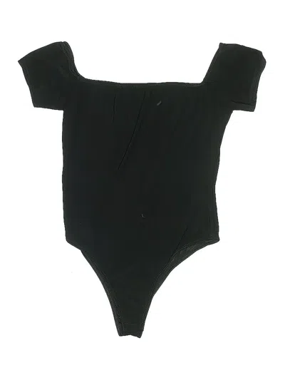 Pre-owned Nasty Gal Inc. Bodysuit In Black