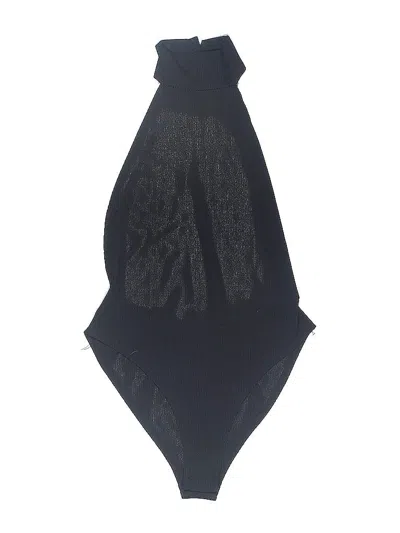 Pre-owned Nasty Gal Inc. Bodysuit In Black