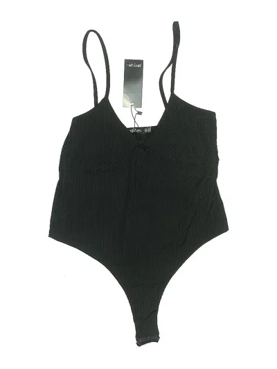 Pre-owned Nasty Gal Inc. Bodysuit In Black