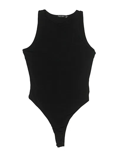 Pre-owned Nasty Gal Inc. Bodysuit In Black