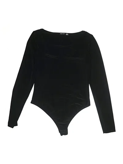 Pre-owned Nasty Gal Inc. Bodysuit In Black