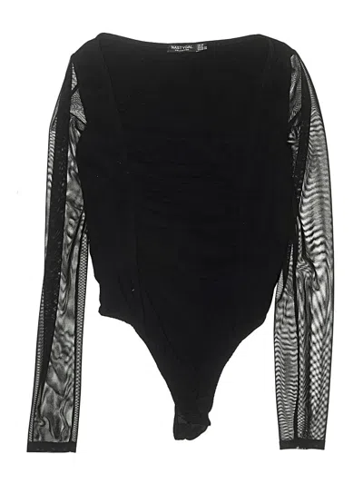 Pre-owned Nasty Gal Inc. Bodysuit In Black