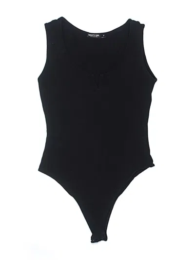 Pre-owned Nasty Gal Inc. Bodysuit In Black