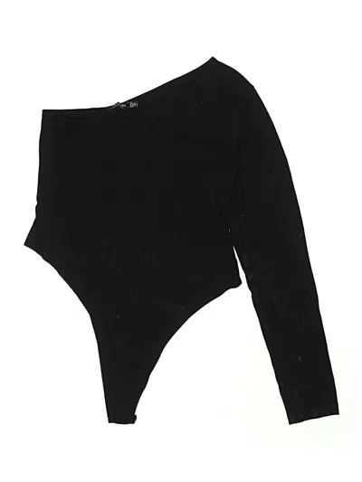 Pre-owned Nasty Gal Inc. Bodysuit In Black