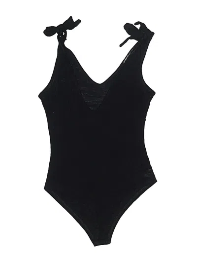 Pre-owned Nasty Gal Inc. Bodysuit In Black