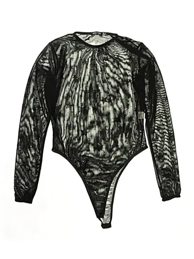 Pre-owned Nasty Gal Inc. Bodysuit In Black