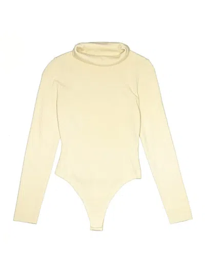 Pre-owned Nasty Gal Inc. Bodysuit In White