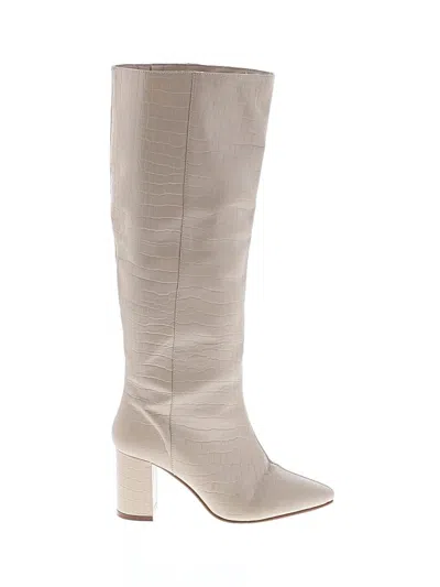 Pre-owned Nasty Gal Inc. Boots In Ivory
