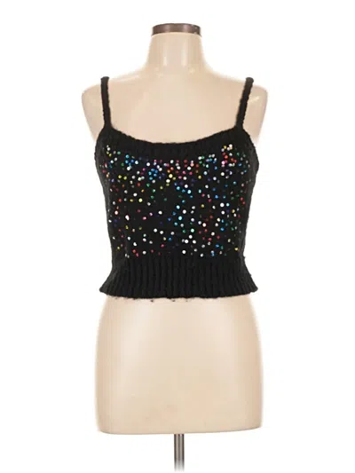Pre-owned Nasty Gal Inc. Cardigan Sweater In Black