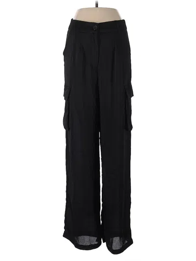 Pre-owned Nasty Gal Inc. Cargo Pants In Black