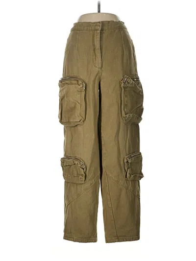 Pre-owned Nasty Gal Inc. Cargo Pants In Green