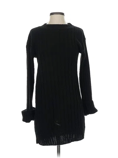 Pre-owned Nasty Gal Inc. Casual Dress In Black