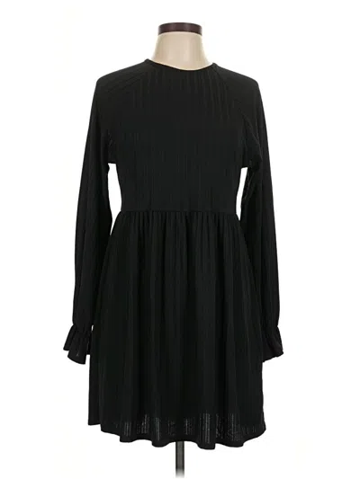Pre-owned Nasty Gal Inc. Casual Dress In Black