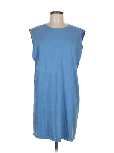 Pre-owned Nasty Gal Inc. Casual Dress In Blue