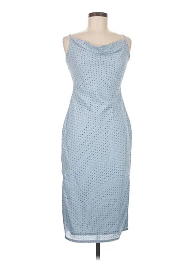Pre-owned Nasty Gal Inc. Casual Dress In Blue