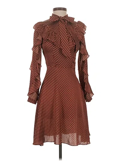 Pre-owned Nasty Gal Inc. Casual Dress In Brown
