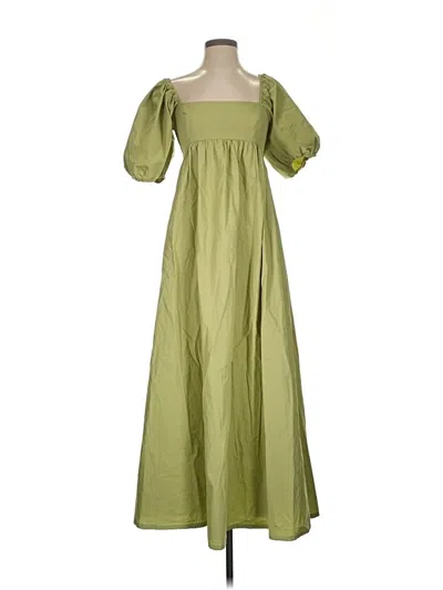 Pre-owned Nasty Gal Inc. Casual Dress In Green