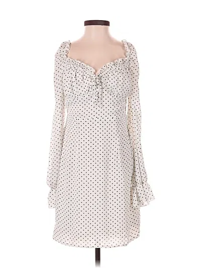 Pre-owned Nasty Gal Inc. Casual Dress In Ivory