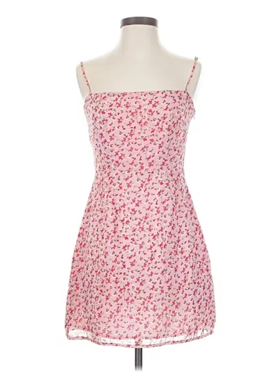Pre-owned Nasty Gal Inc. Casual Dress In Pink