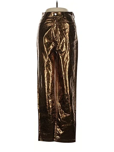 Nasty Gal Inc. Casual Pants In Gold