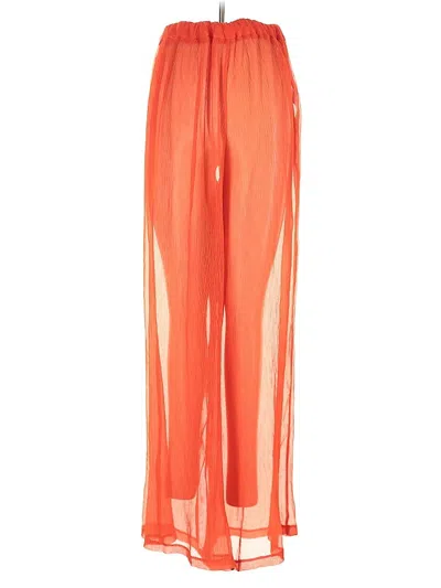 Pre-owned Nasty Gal Inc. Casual Pants In Orange
