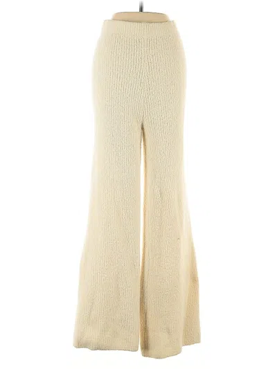 Pre-owned Nasty Gal Inc. Casual Pants In White