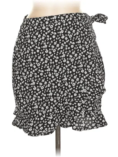 Pre-owned Nasty Gal Inc. Casual Skirt In Black