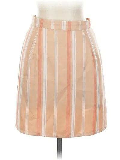 Pre-owned Nasty Gal Inc. Casual Skirt In Brown