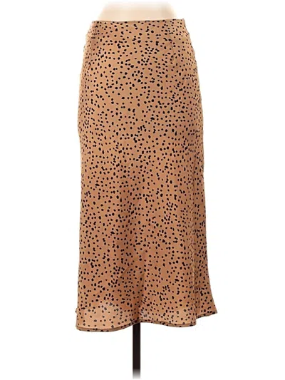 Pre-owned Nasty Gal Inc. Casual Skirt In Brown