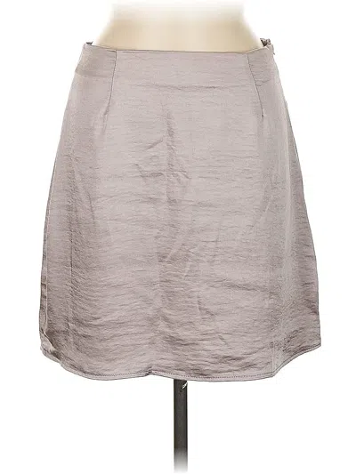 Pre-owned Nasty Gal Inc. Casual Skirt In Gray