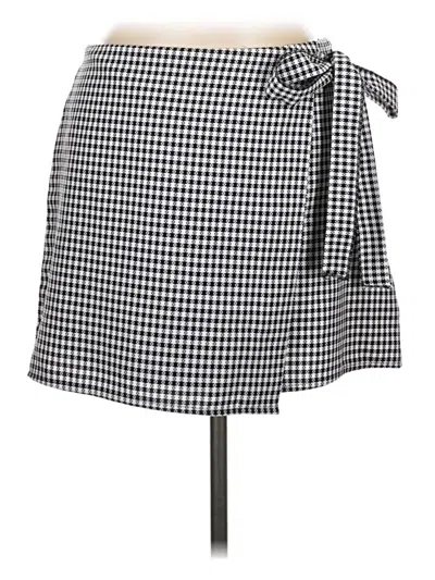 Pre-owned Nasty Gal Inc. Casual Skirt In Gray