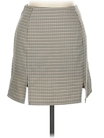 Pre-owned Nasty Gal Inc. Casual Skirt In Gray