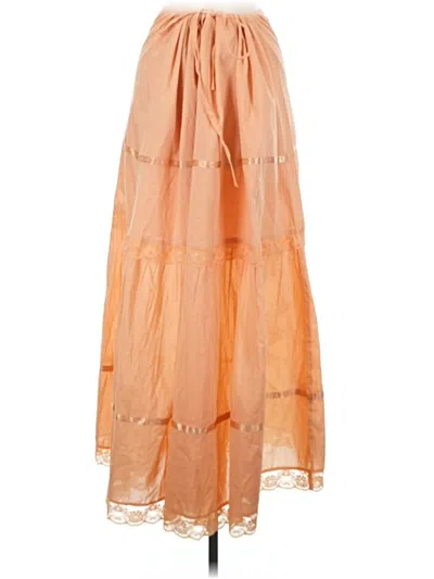 Pre-owned Nasty Gal Inc. Casual Skirt In Orange