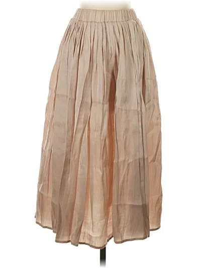 Pre-owned Nasty Gal Inc. Casual Skirt In Tan