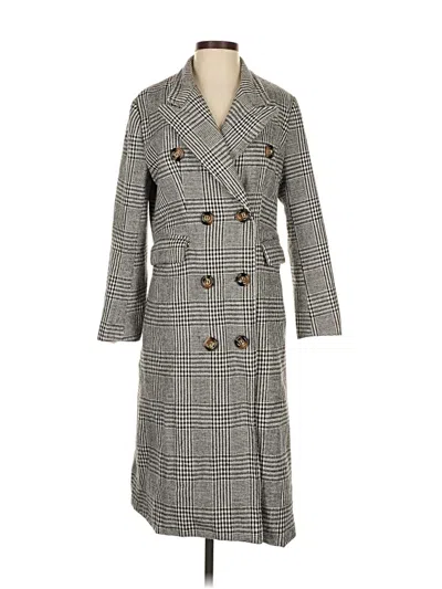 Pre-owned Nasty Gal Inc. Coat In Gray