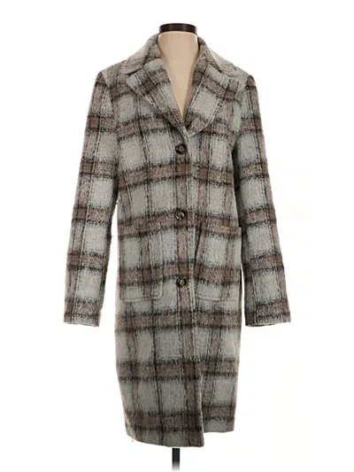 Pre-owned Nasty Gal Inc. Coat In Gray