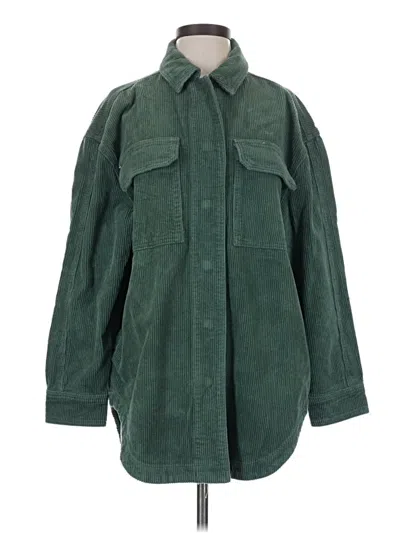 Pre-owned Nasty Gal Inc. Coat In Green