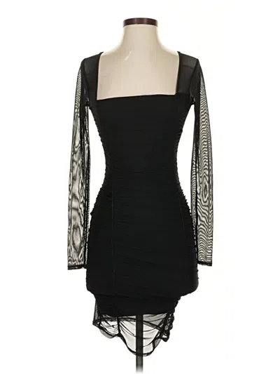 Pre-owned Nasty Gal Inc. Cocktail Dress In Black