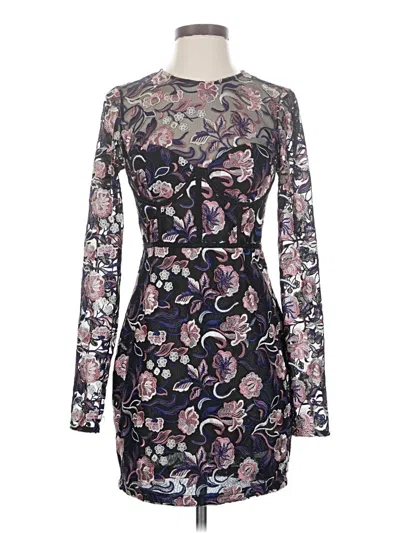 Pre-owned Nasty Gal Inc. Cocktail Dress In Black