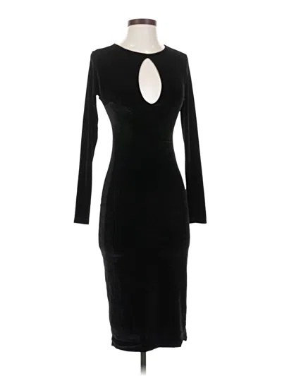 Pre-owned Nasty Gal Inc. Cocktail Dress In Black
