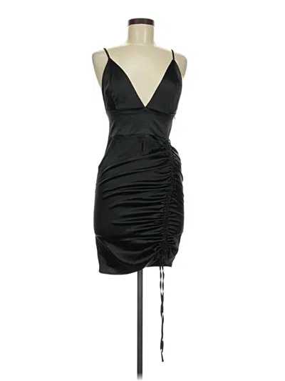 Pre-owned Nasty Gal Inc. Cocktail Dress In Black