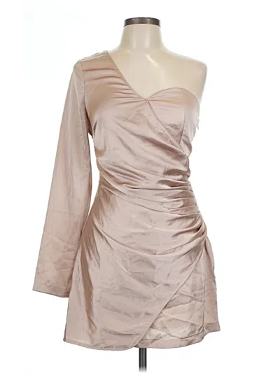 Pre-owned Nasty Gal Inc. Cocktail Dress In Brown