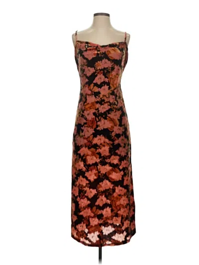 Pre-owned Nasty Gal Inc. Cocktail Dress In Brown