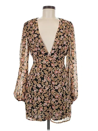 Pre-owned Nasty Gal Inc. Cocktail Dress In Brown