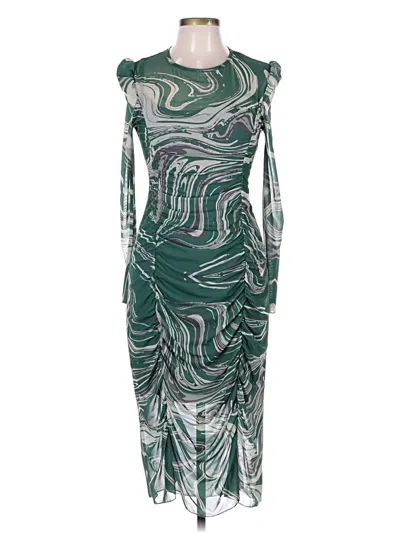 Pre-owned Nasty Gal Inc. Cocktail Dress In Green