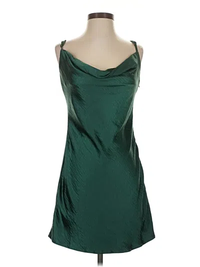 Pre-owned Nasty Gal Inc. Cocktail Dress In Green