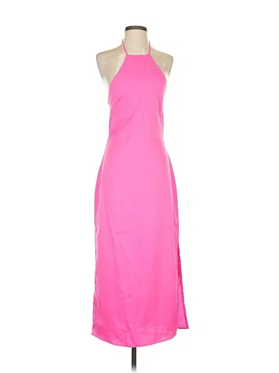 Pre-owned Nasty Gal Inc. Cocktail Dress In Pink